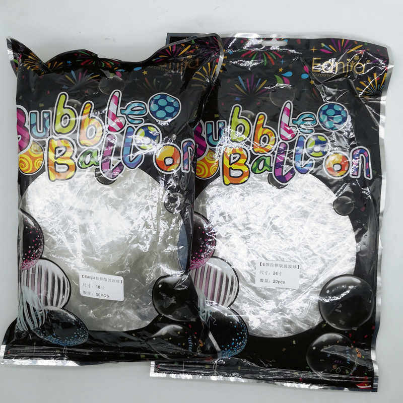 E牌透明波波球101824寸网红波波球整包生日婚礼装饰派对气球