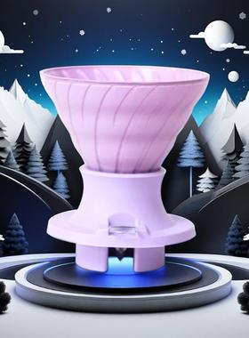 HARIOv60咖啡滤杯手冲玻璃滤杯咖啡过滤漏斗滴滤杯手冲咖啡过滤器