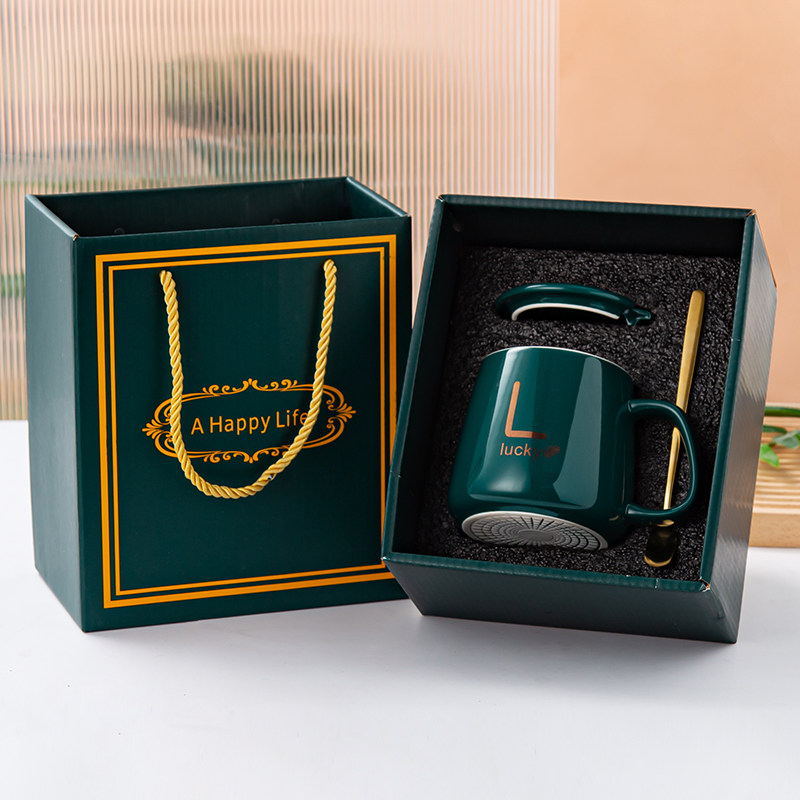 轻奢送礼团建礼物高颜值高档马克杯三件套 - 豪派派甄选出品