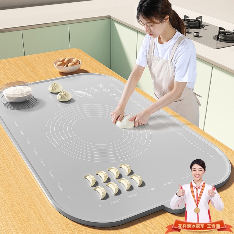 德国品质家用硅胶揉面垫食品级加大加厚和面案板烘焙工具