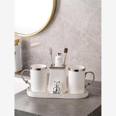 德国正品陶瓷漱口杯套装