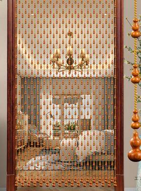 桃木用葫帘芦珠帘水晶门家断客厅厕所玄关新款化解门F96HHH5S对门