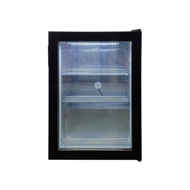 立式冷冻展示柜冰淇淋雪糕冰柜超薄单门小型冷冻柜饮料冷藏柜商用