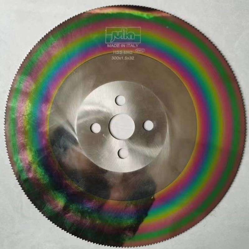 高品质M2片35WWZ0-400X2.0-铁2.镀5钛/切管圆锯/高速钢圆锯片/钢