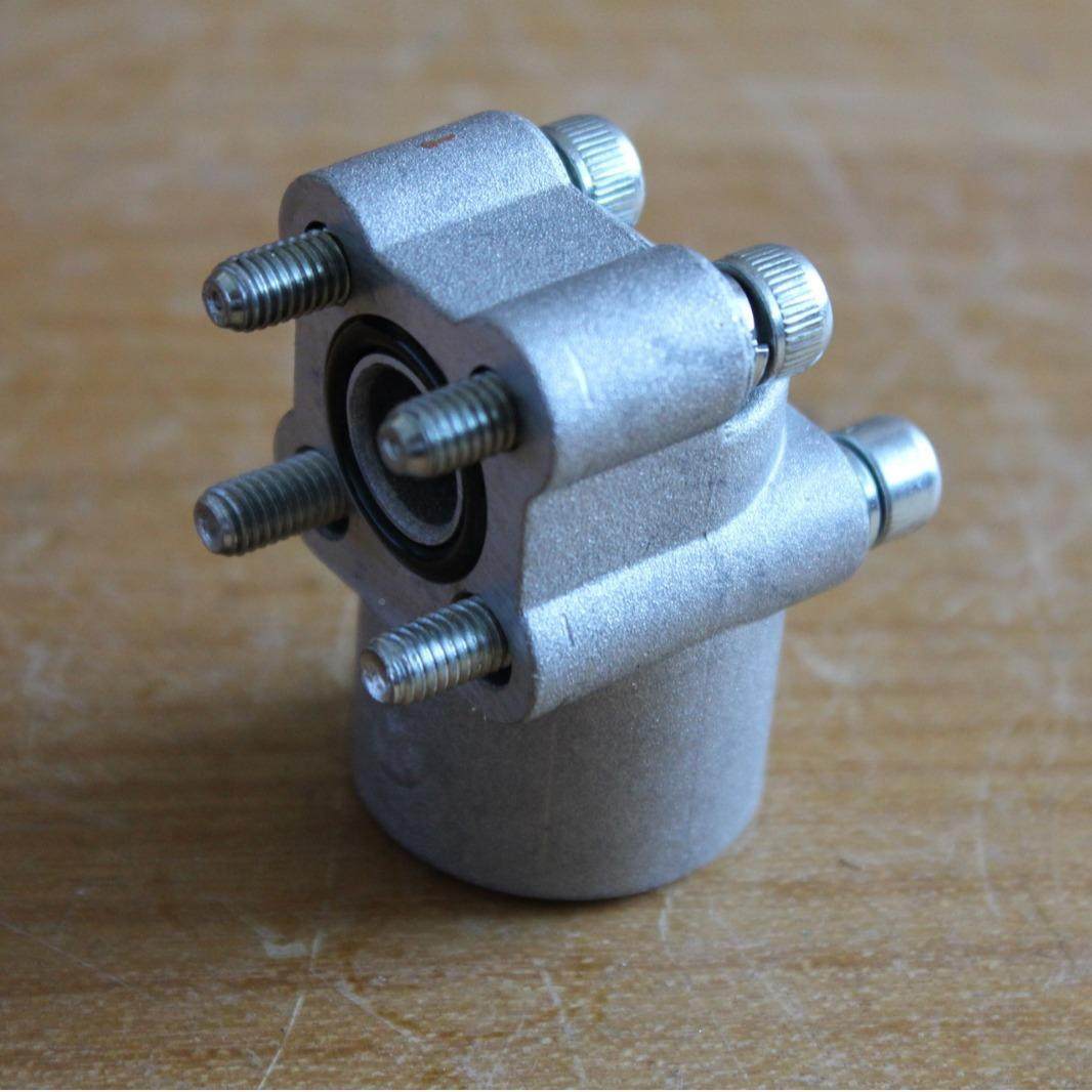 意大利O装M齿轮泵T进无品牌/出油口法R兰B系列带密封安螺铝压铸丝