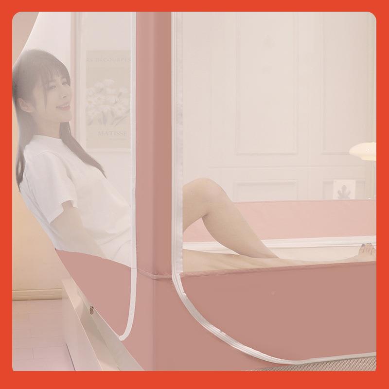 0F$p$p@v&J20家25新款公主防0摔遮光儿床帘蚊帐一体式用卧室童床