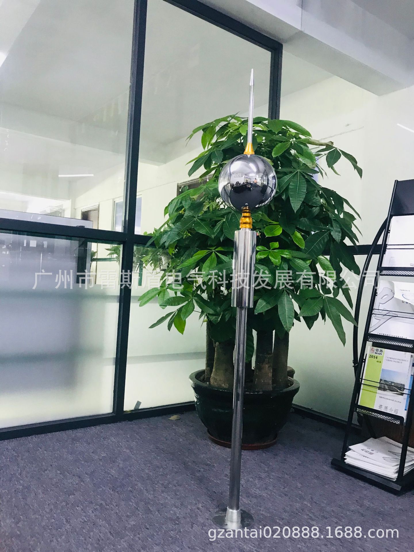 不锈钢优化预放电接闪器