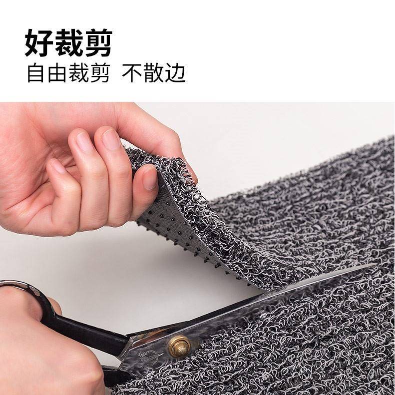 加厚可裁剪丝圈地垫汽车脚垫进门入MH-J1002户毯门垫丝垫圈地子卷