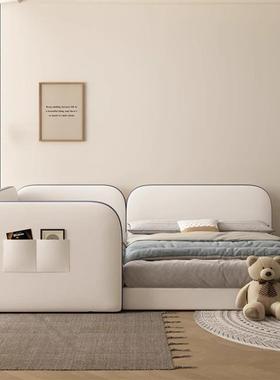 IMF简约现代儿亲子童床小户主床卧卧室大加宽拼接型床