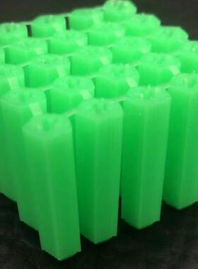 箱装塑料粒膨胀管无品牌/M38M6绿色新8材料质保螺栓连接件*0连体