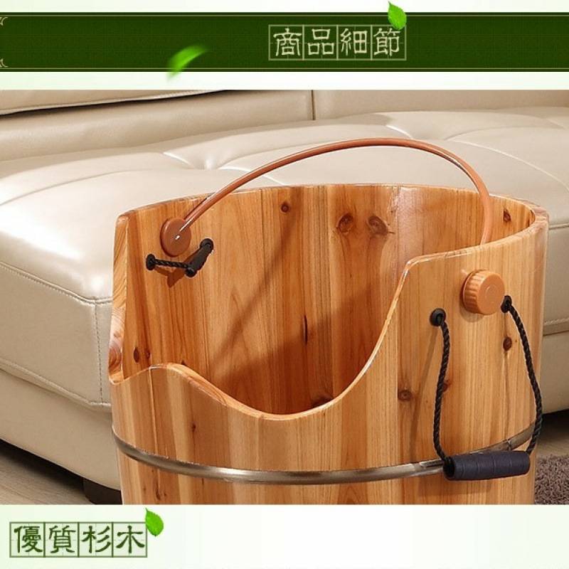 多功能熏蒸桶杉木蒸足蒸汽汗蒸桶加高足浴泡脚木桶洗脚盆熏双申