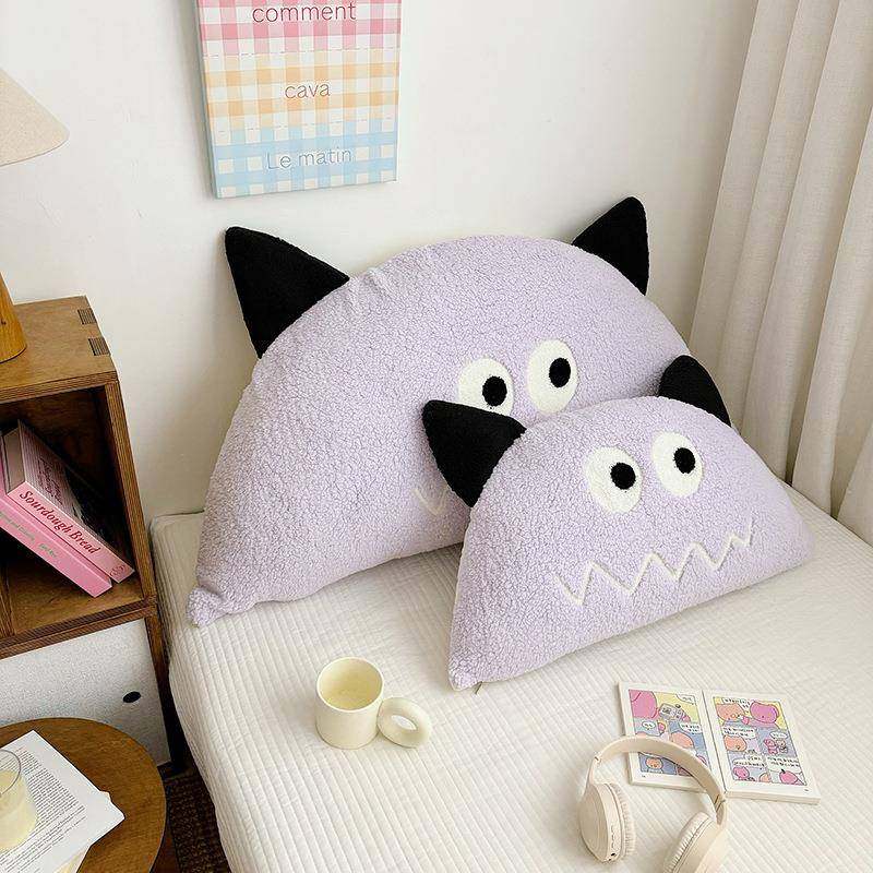 半圆萌床头填软大靠背可爱床头靠垫床缝充UQB女生新靠枕包宠家用