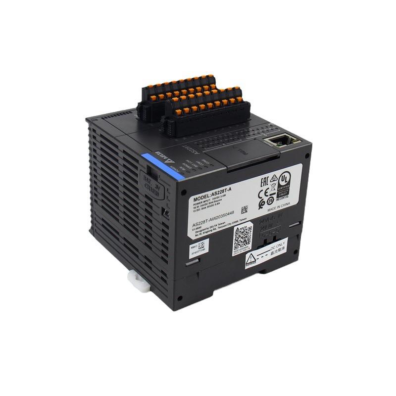 原装DeltaAS200系列CPU主机AS228T-A28点编程控制器plc