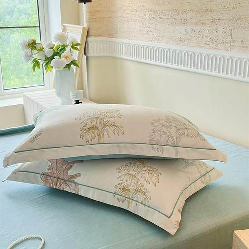 冬法碎式花全棉毛四件套纯棉裸睡亲肤秋单人双人床单床HFX笠磨套