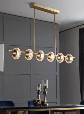 厅后现个代D3161轻奢性客师厅水晶吊灯设计款大气艺术别墅餐厨房