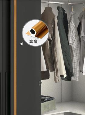 柜门拉直器PZO柜防厚变形调直嵌入式隐形门板铝合金衣VF加压器条