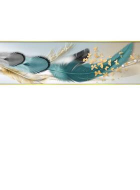 V05轻现代简约卧室饰床头装画饰奢酒店宾馆挂画主卧沙发FII背景装