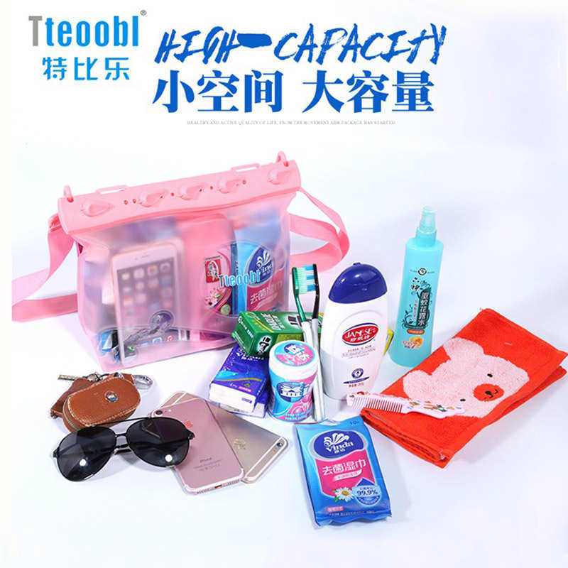 LEBI UNIVERSAL WATERPROOF HOT SPRING UNDERWATER WAIST BAG SWIMMING MOBILE PHONE BAG DRIFTING BACKPACK SPECIAL SEASIDE SET MOBILE PHONE CASE DIVING