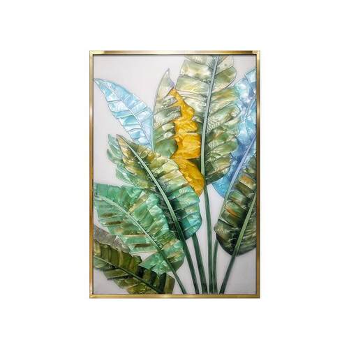 掐丝珐琅彩玄关装饰画现代简约立体客厅挂画玄幻轻奢壁画安家立业