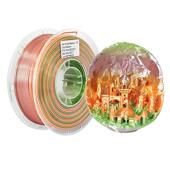 打印耗材丝绸彩虹PLA1.75mm多色渐变丝绸PLA线材