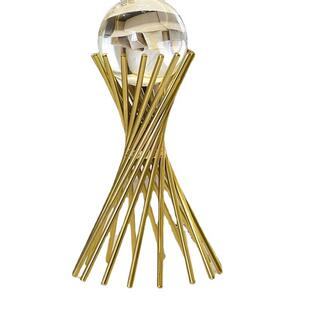 轻奢北欧房间客厅水晶球装 饰品艺术简约办公室书桌电视柜水晶摆件