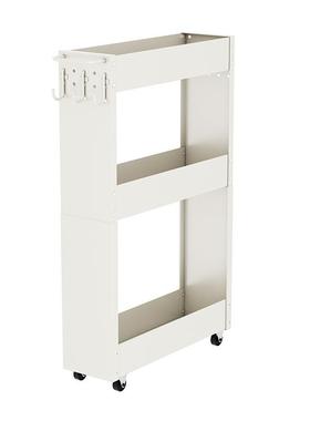 13cm厨房移动夹缝收纳柜卫生间浴室冰箱缝隙置物架可移动冰箱边柜