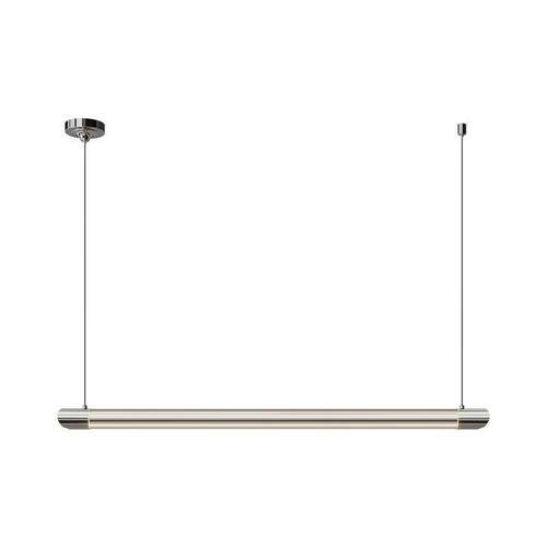 北欧极简餐厅线条吊灯简约现代前台餐桌吧台创意个性LED长条灯具