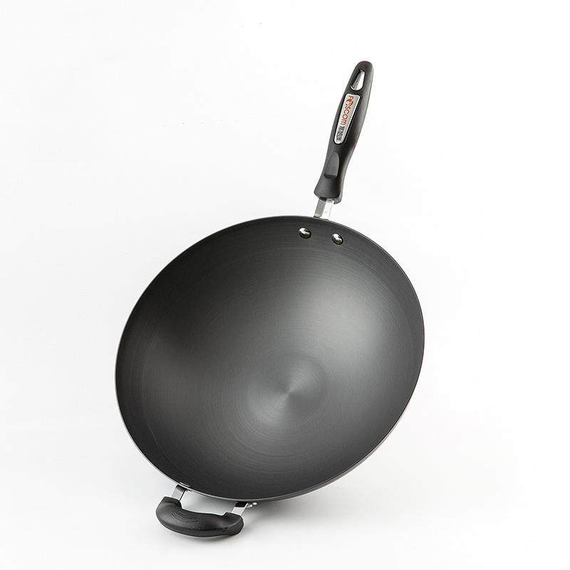 富硒康家用32硬质氧化超轻炒锅燃气炒菜铁锅燃气煤气灶用厨房锅具,厨房/烹饪用具,炒锅,淘宝优惠券,粉丝福利购,淘宝优惠卷