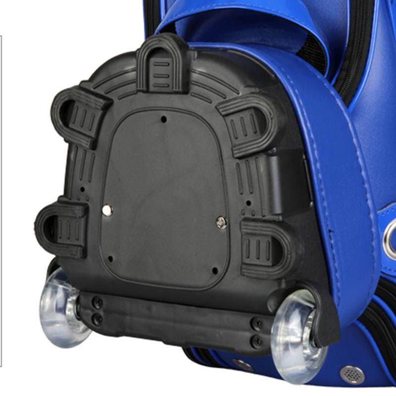 厂家直供高尔夫球包男女士拉杆球包拖轮滑轮球杆包便携