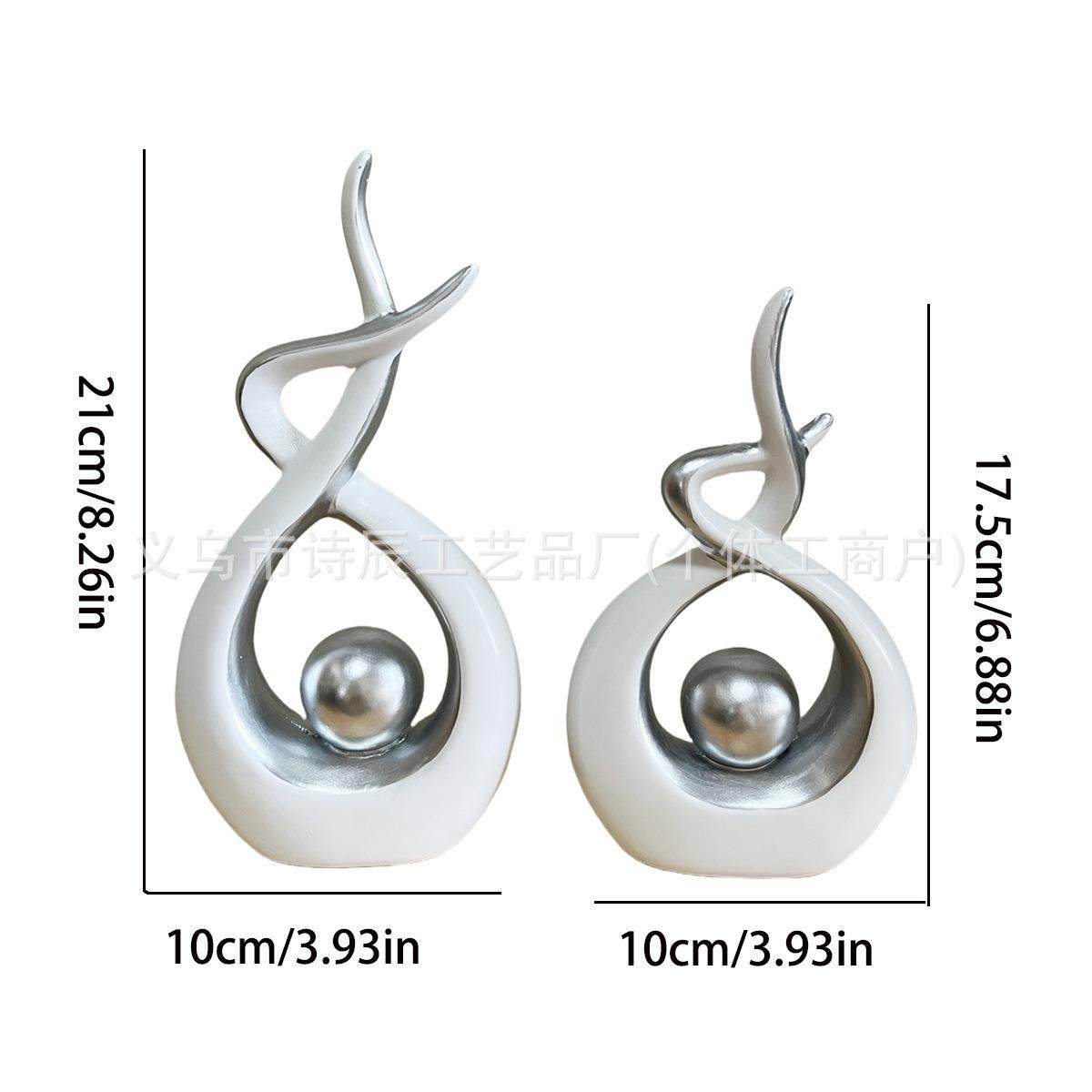 高级抽象轻奢风声水起树脂摆件客厅电视柜玄关博古架装饰工艺,家居饰品,装饰摆件,淘宝优惠券,粉丝福利购,淘宝优惠卷
