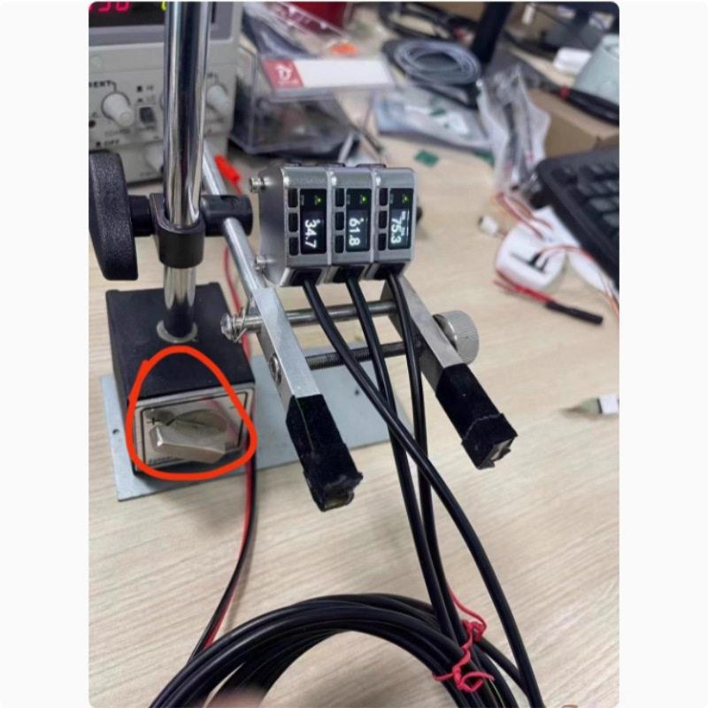 传感器测试架夹具可测光纤光电接近度可调送简易测试感应支架