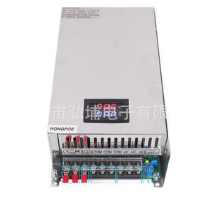 500W600W1000W开关电源0 24v36V48V60V200V数显可调24v电源工业级