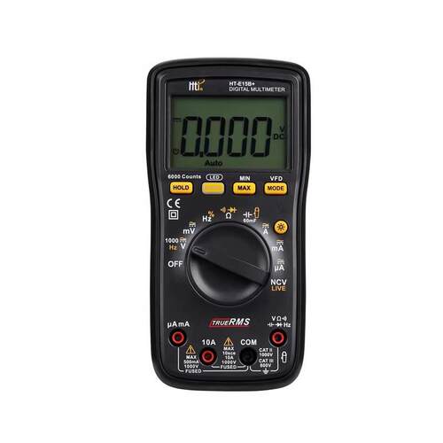 万用表HT-E15B+17B+高精度数字万用表1500V新款防烧万能表