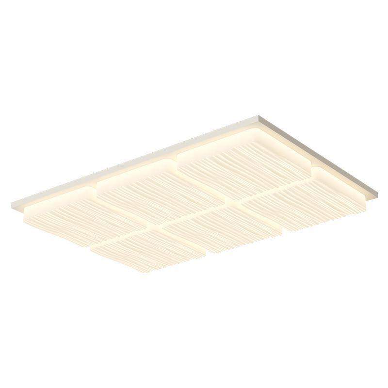 客厅吸顶灯简约现代设计师个性几何方块卧室房间灯长方形大厅主灯