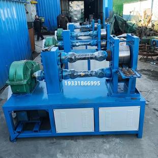 全属自动钢丝压扁机数控扁钢扁筋压扁机金YT6MM线材压机 线机扁铁