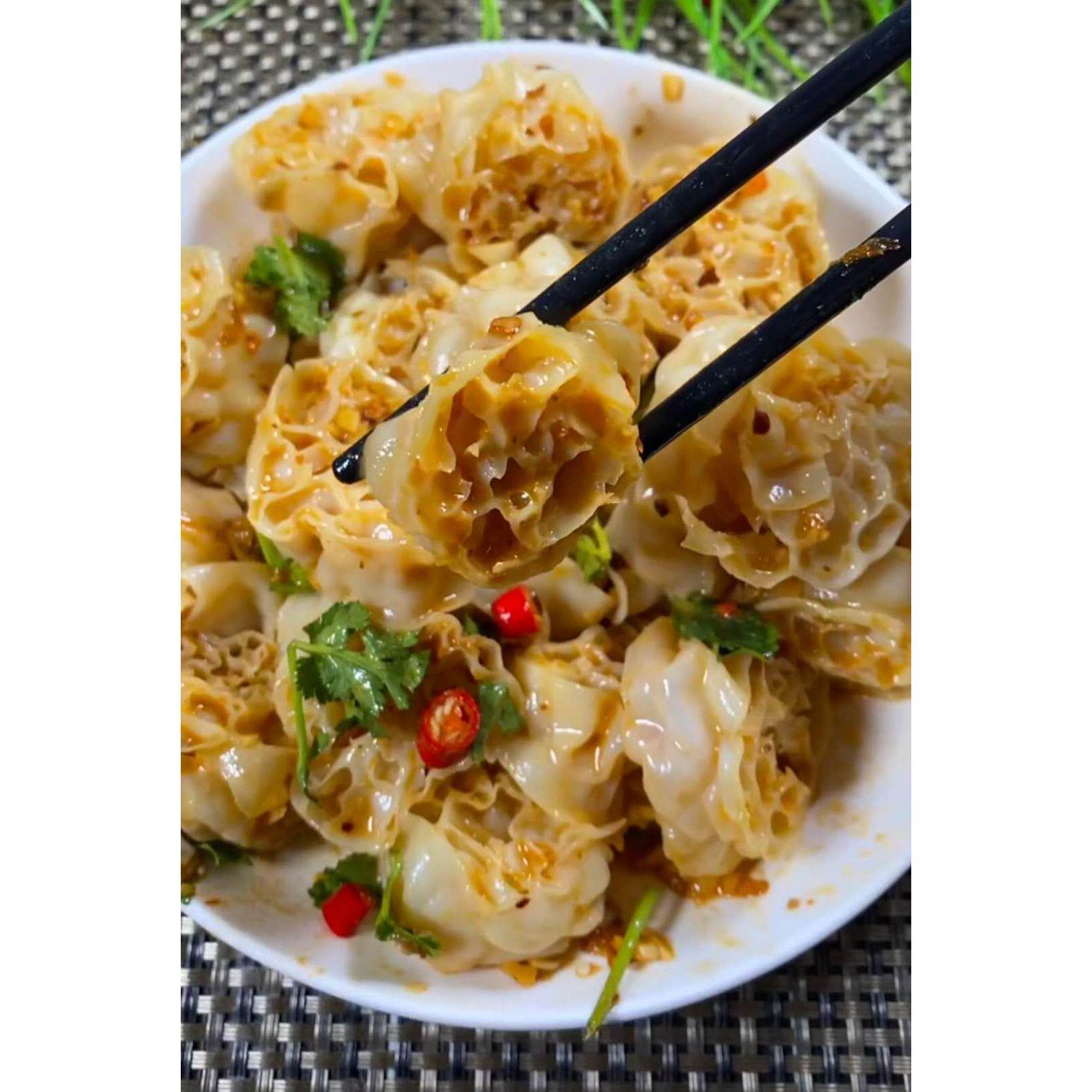 现货吸汁面藕面筋5斤装凉菜干货大全商用散装素凉拌菜食材素菜小