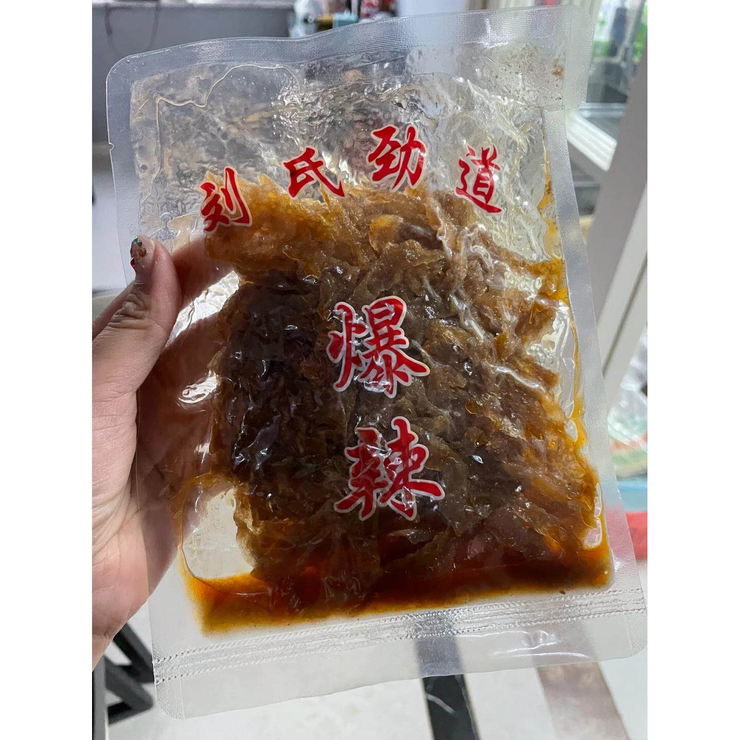 刘氏劲道魔芋干丝刘式湖南张家界魔芋丝干货麻辣香辣干魔芋张凯毅