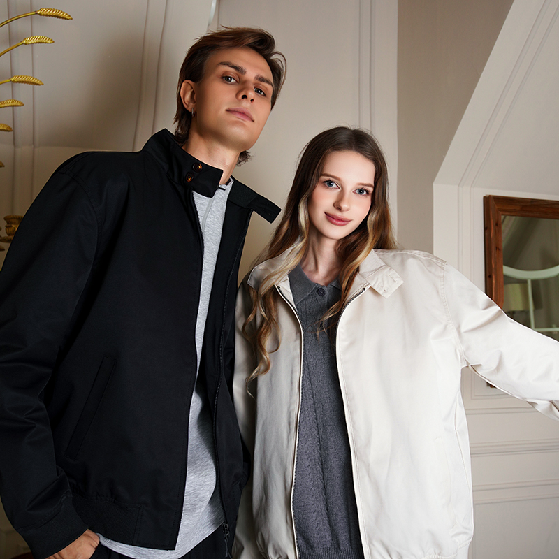 sostine「哈灵顿G9 立领夹克」经典极简外套男女短款工装防风上衣