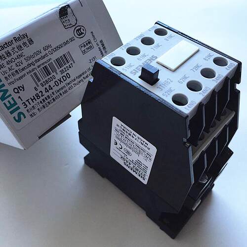 中间继电器3TH8244-0X3TH8244E4开4闭3TH交流接触器24V220V