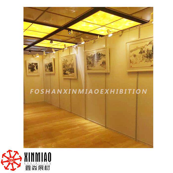 佛山鑫淼书画展板1*2米八棱柱书画展架工厂展览展板背景墙