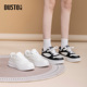 女2026春季 子平跟厚底户外板鞋 新款 大东休闲鞋 时尚 女鞋 小白鞋 0351