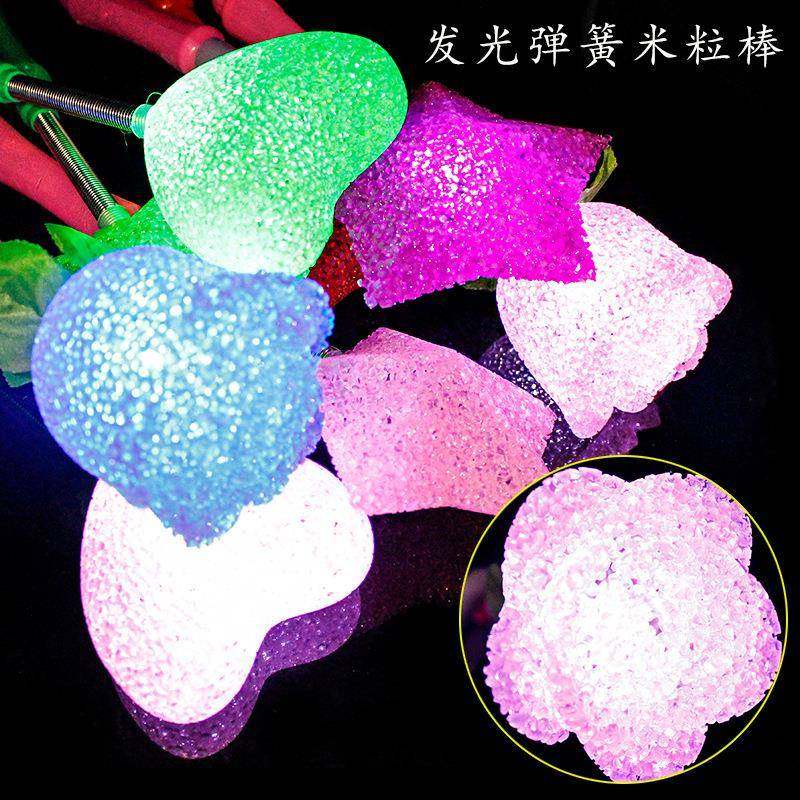 大号33CM米粒灯 闪光棒 晚会荧光棒 星星棒粒子灯米粒灯