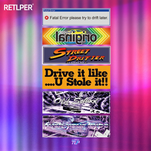 秋名山tlp改装漂移甩尾潮流套贴