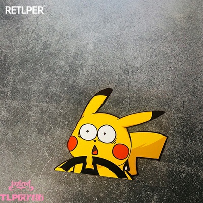 TLP反光车贴宠物小精灵宝可梦p