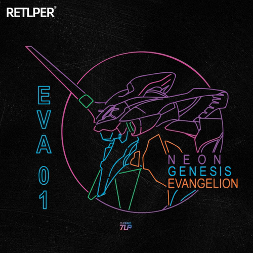 tlp镂空车贴eva新世纪初号机头像