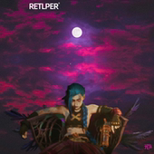 爆爆皮城涂鸦荆棘羽毛王座黑夜英雄贴纸 金克斯 TLP镂空车贴 jinX