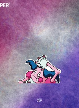 TLP反光车贴 宠物精灵宝可梦pokemon魔墙人偶吸盘魔偶Mr.Mime贴纸