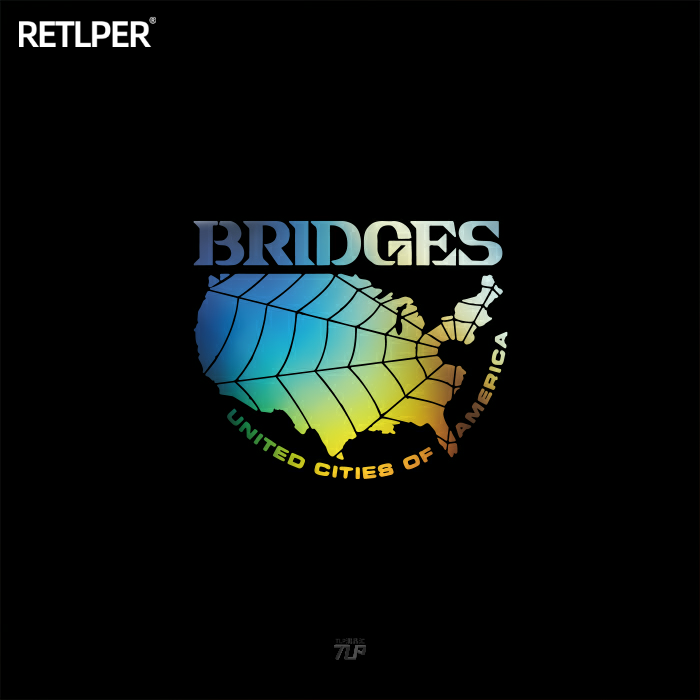 TLP镂空车贴 死亡搁浅BRIDGES布里吉斯徽章小岛秀夫PS游戏贴纸