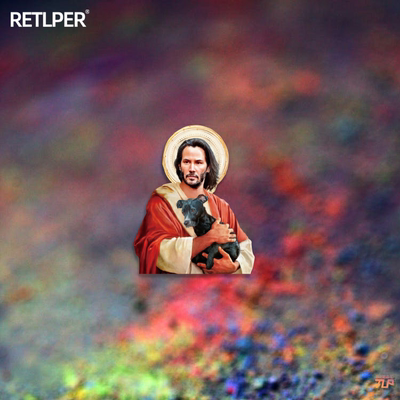 TLP反光车贴疾速追杀宠物狗狗的