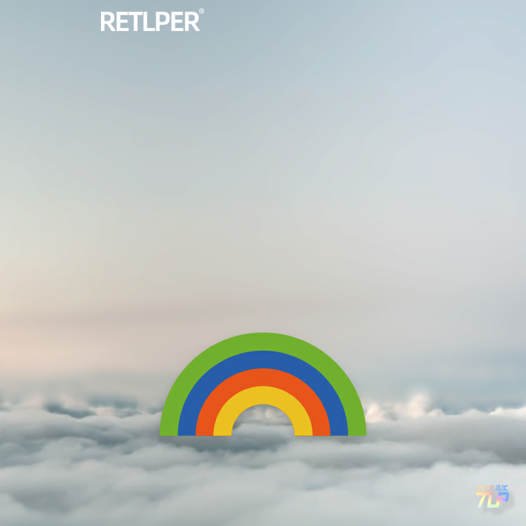 TLP反光贴纸心情切片系列四色